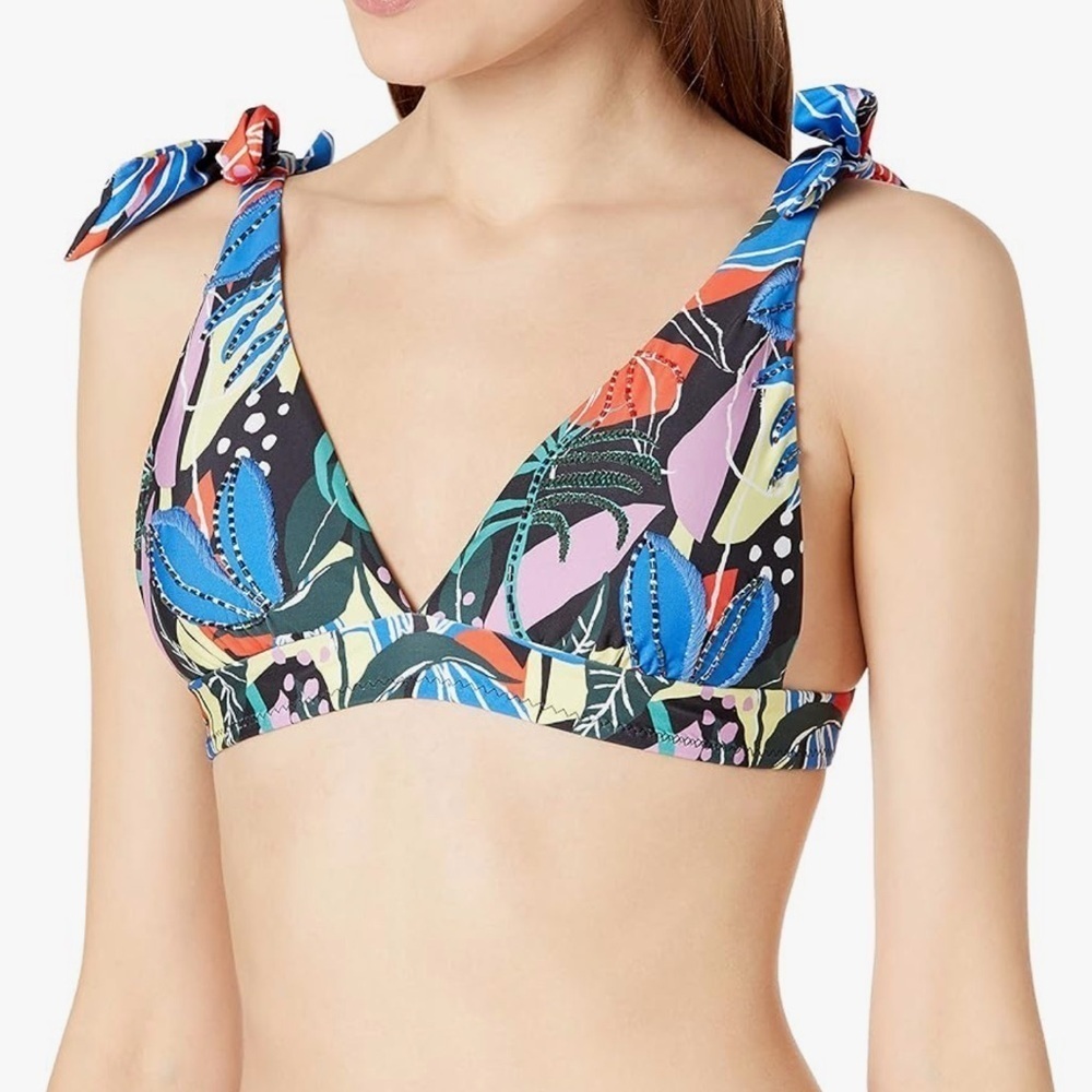Ondademar embellished bikini top